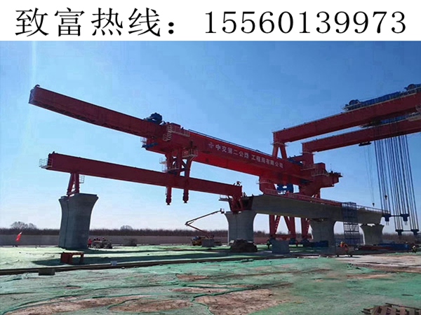 廣西百色架橋機(jī)廠家過跨具體步驟如下