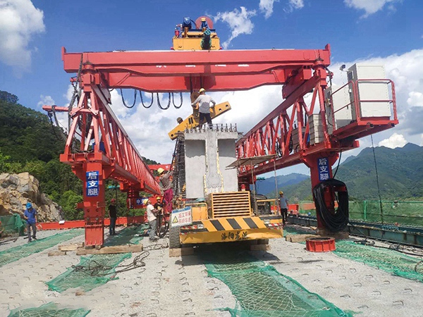 廣西架橋機(jī)出租公司 橋梁建設(shè)的步驟操作